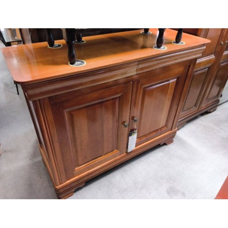 MEUBLE BAS MERISIER 2P/2T
