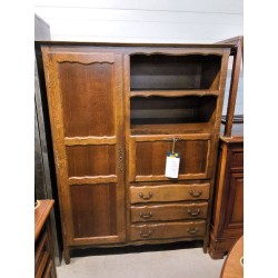 BUFFET CHENE 2 P 3T + CLES