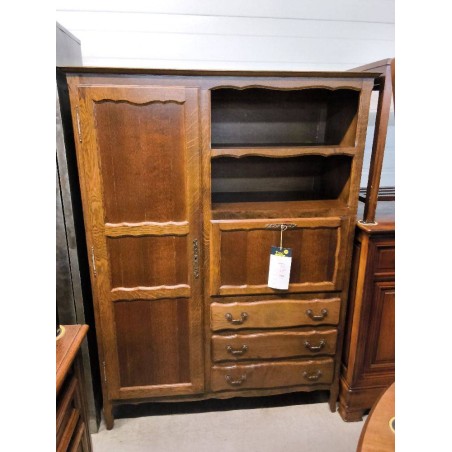 BUFFET CHENE 2 P 3T + CLES