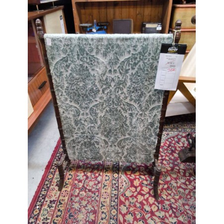 PARE FEU VELOUR VERT NAPOLEON III
