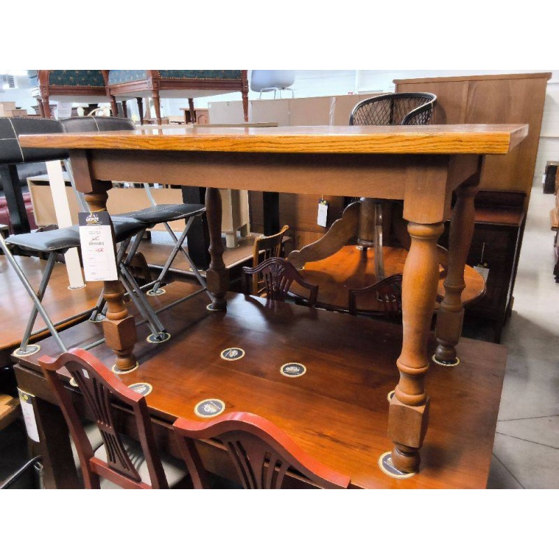 TABLE DE SALLE PLACAGE CHENE
