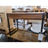 BUREAU 2T PIEDS METAL NOIR