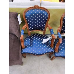 FAUTEUIL RELOOKE STYLE LOUIS XV L\'UNITE