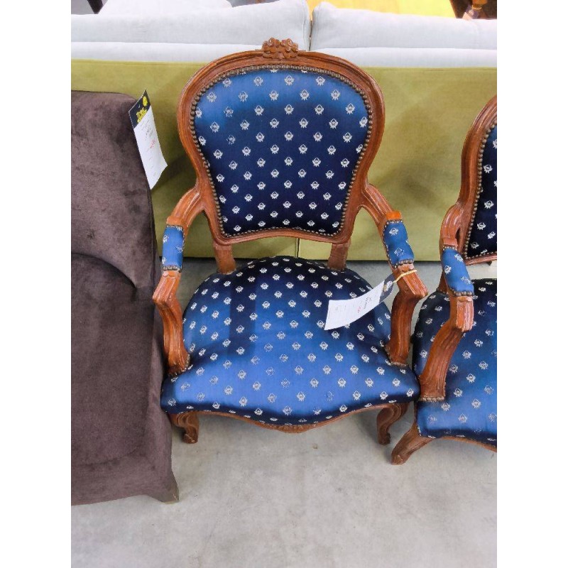 FAUTEUIL RELOOKE STYLE LOUIS XV L\'UNITE