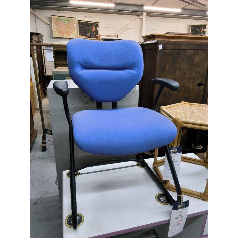 FAUTEUIL DE BUREAU BLEU
