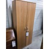 ARMOIRE 2P MELAMINE DECO HETRE