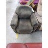 FAUTEUIL CLUB TISSUS GRIS