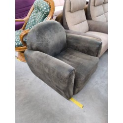FAUTEUIL CLUB TISSUS GRIS