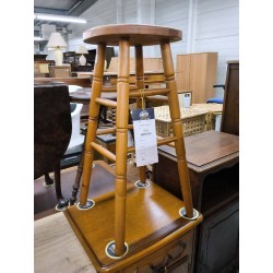TABOURET PIN MASSIF