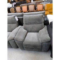 FAUTEUIL ELECTRIQUE TISSU GRIS