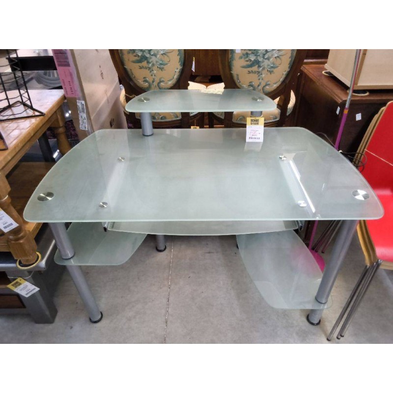 BUREAU VERRE