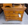 COMMODE 4T PIN MASSIF 